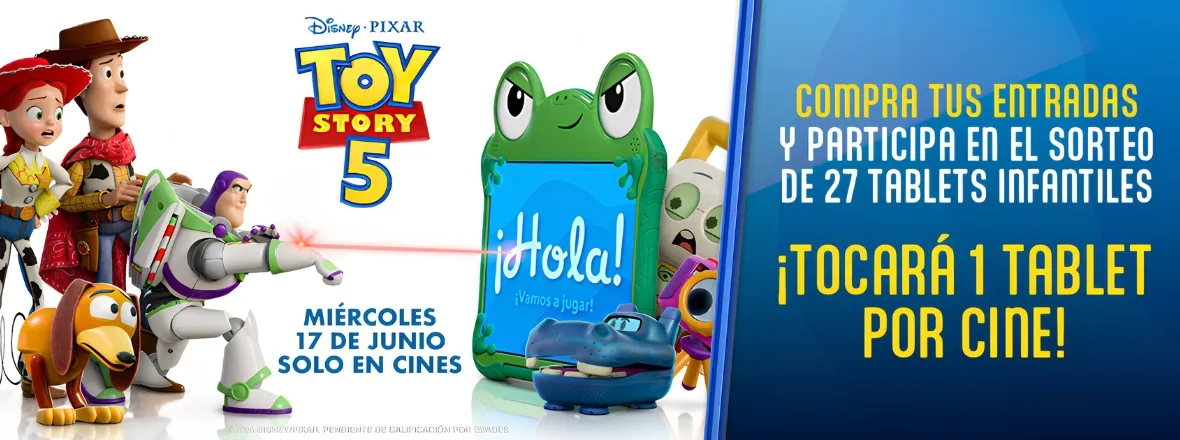 SORTEIG TOY STORY CA